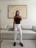 Zara | Iconic White Slim Jeans - Image 2